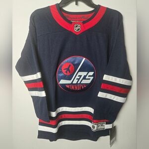 Winnipeg Jets Navy Hockey Jersey‎